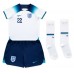 Inghilterra Jude Bellingham #22 Prima Maglia Bambino Mondiali 2022 Manica Corta (+ Pantaloni corti)